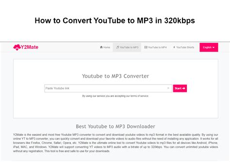 youtube to mp3 320